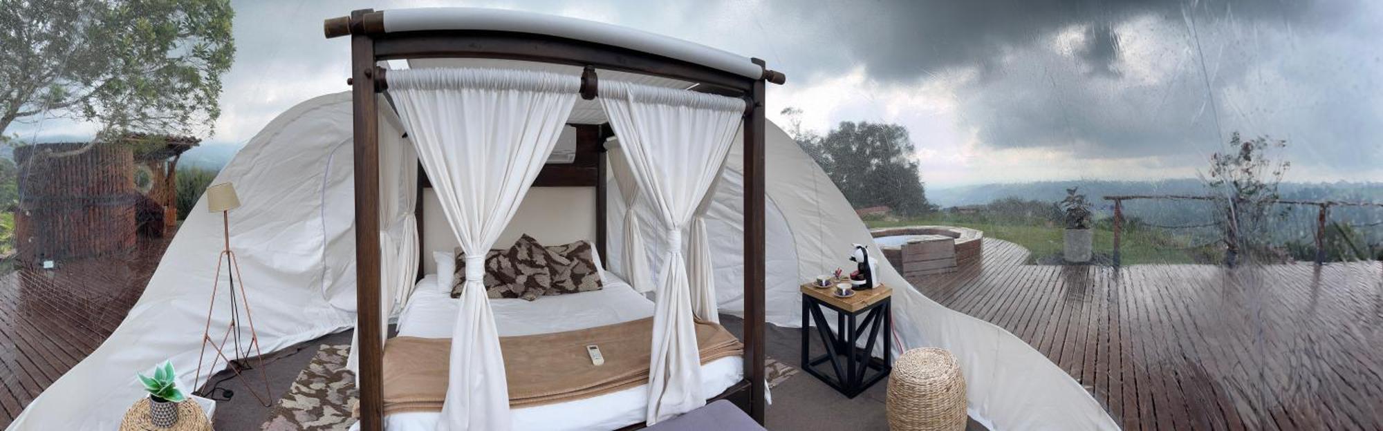 ホテル Montana Glamping サレント エクステリア 写真